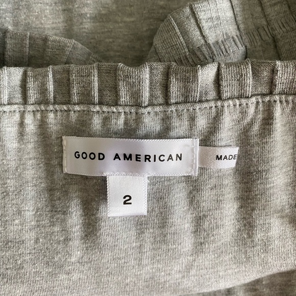 Good American Heather Grey Ribbed Tank - Picture 3 of 5